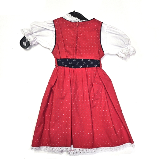 Kleinkind Mädchen Tracht Grösse 80 - Rot, Blau, Weiss 6-12Monate