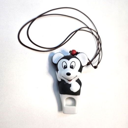 Tonpfeife mit Schnur – lustige Figuren für Kinder (8 cm)