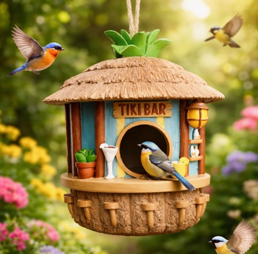 Vogelhaus Tiki-Bar