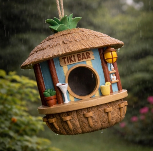 Vogelhaus Tiki-Bar