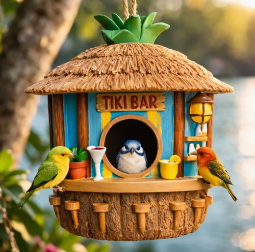 Vogelhaus Tiki-Bar