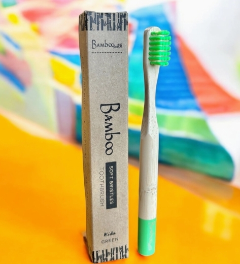 Bambus-Kinderzahnbürste Bestseller zum Tag der Erde