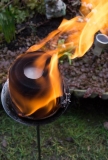 Lichtfackel Rolle mit Wachs getränkt