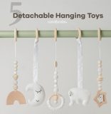 Holz-Babyspielbogen „PuckCompact“ – klein, stabil, schnell aufgebaut
