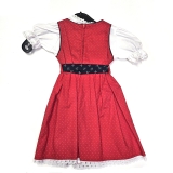 Kleinkind Mädchen Tracht Grösse 80 - Rot, Blau, Weiss 6-12Monate