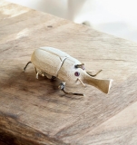 Handcrafted Bamboo Figurine Beetle