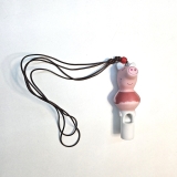 Tonpfeife mit Schnur – lustige Figuren für Kinder (8 cm)