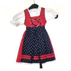 Kleinkind Mädchen Tracht Grösse 80 - Rot, Blau, Weiss 6-12Monate