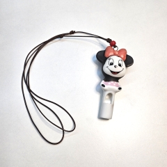 Tonpfeife mit Schnur Mini Mouse – lustige Figuren für Kinder (8 cm)