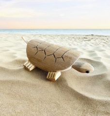 Handgefertigte Bambus Schildkröte