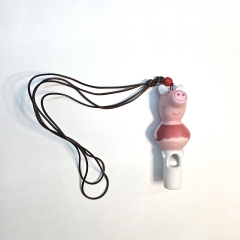 Tonpfeife mit Schnur – lustige Figuren für Kinder (8 cm)